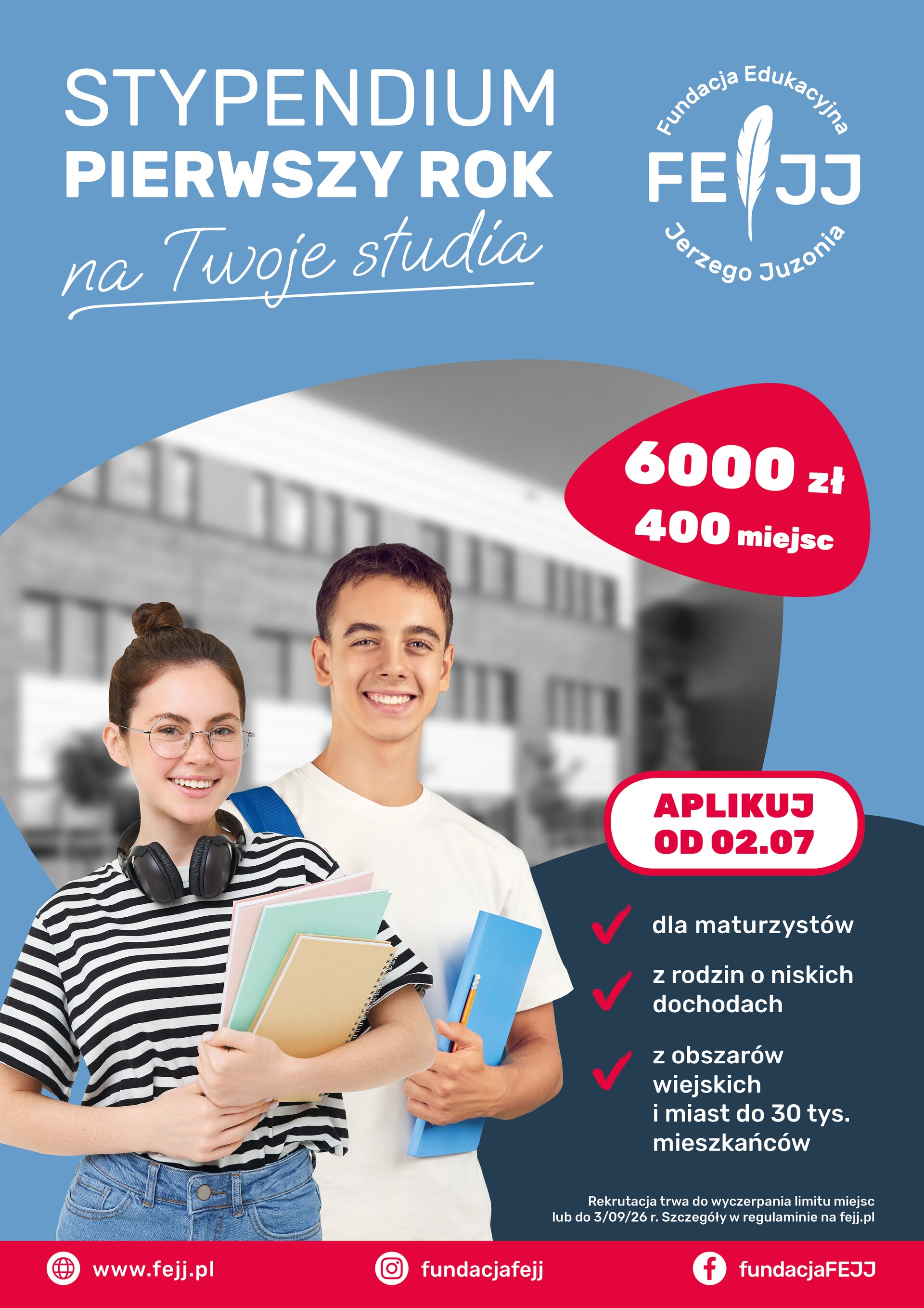 plakat informacyjny FEJJ