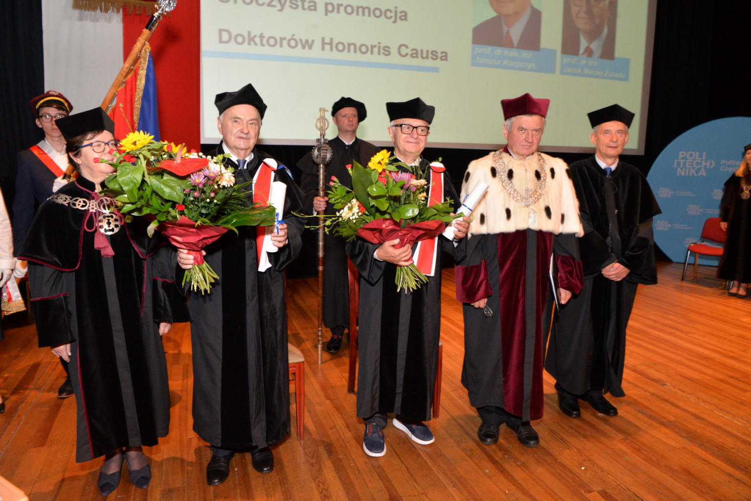 Dwaj profesorowie z tytułami doktora honoris causa Politechniki Częstochowskiej
