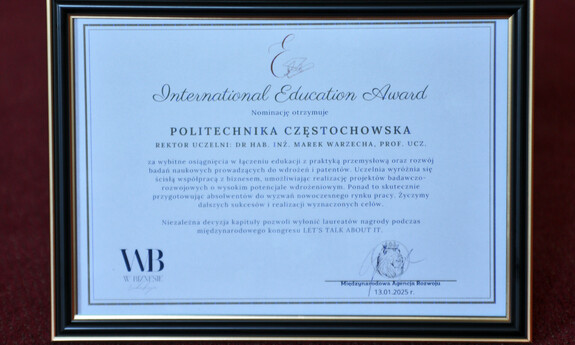 International Education Award