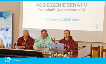 Nadzwyczajna sesja Senatu Politechniki Częstochowskiej – 29 września 2025 r.