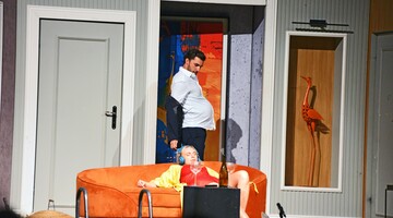 Spektakl komediowy grupy Copa "Tr&oacute;jkącik" 