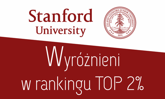 plakat biało czerwony z nazwami instytucji i nazwą rankingu