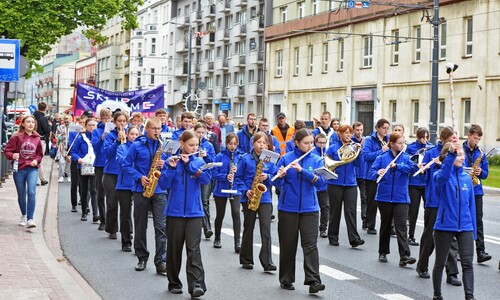 Uczestnicy Korowodu studenckiego w ramach Juwenaliów 2025
