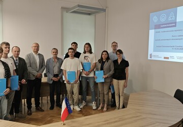 Pobyt pracowników i studentów PCz w Instytucie Termomechaniki Czeskiej Akademii Nauk w Pradze