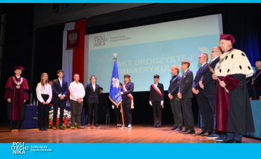 Uroczysta 77. Inauguracja Roku Akademickiego 2025/2026 na Politechnice Częstochowskiej (PL/EN)