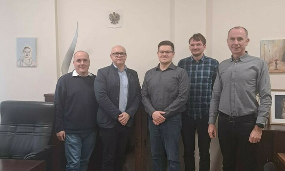 Robocze spotkanie w ramach realizowanego projektu Hydrogen and Renewable Fuels pt. „Clad pipes for safe and effective hydrogen storage and transport" (CladPipe4H2)