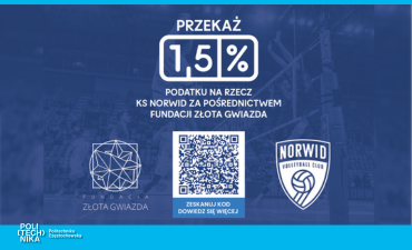 Przekaż 1,5% podatku. Wspieraj Klub Siatkarski "Norwid" Częstochowa