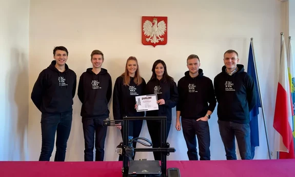 Studenci Politechniki Częstochowskiej zdobyli pierwszą nagrodę (PL/EN)