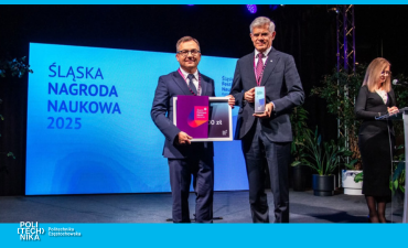 Śląska Nagroda Naukowa 2025 dla prof. Rafała Scherera