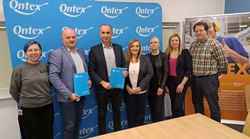 Podpisanie porozumienia z firmą Ontex