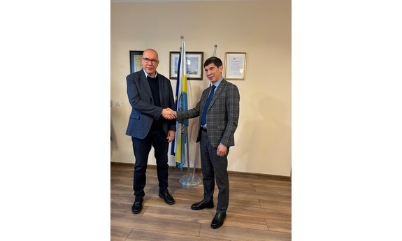 Wizyta Dziekana Wydziału Budownictwa i Architektury Saginov Technical University w Karagandzie