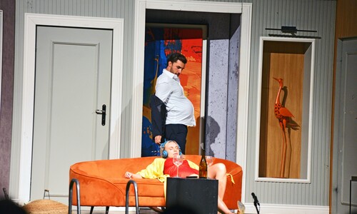 Spektakl komediowy grupy Copa "Tr&oacute;jkącik" 