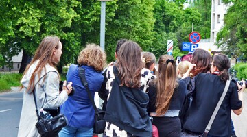 Uczestnicy Korowodu studenckiego w ramach Juwenaliów 2025