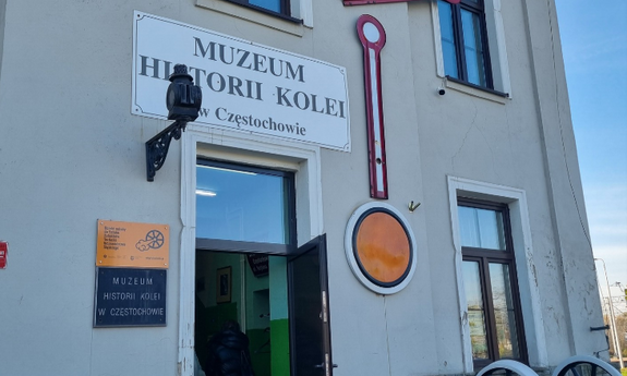 Budynek Muzeum Historii Kolei  w Częstochowie