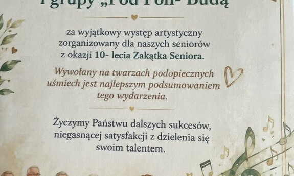 Podziękowania