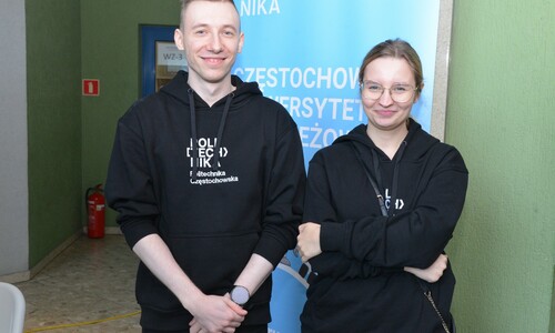 Studenci naszej Uczelni podczas Dnia Otwartego na Politechnice Częstochowskiej