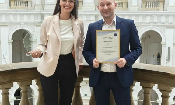 Sukces naszej studentki! Maja Zielińska z Politechniki Częstochowskiej najlepsza w Polsce!