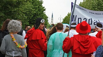 Uczestnicy Korowodu studenckiego w ramach Juwenaliów 2025