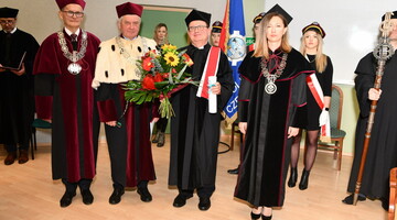 Uroczystość nadania tytułu Doktora Honoris Causa Politechniki Częstochowskiej Prof. dr. hab. Pawłowi Kuleszy