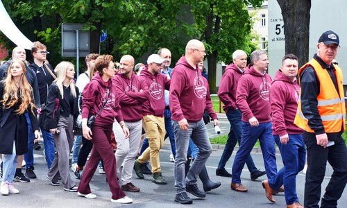Uczestnicy Korowodu studenckiego w ramach Juwenaliów 2025