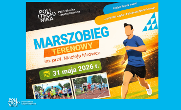 Zapraszamy na Marszobieg Politechniki Częstochowskiej (PL/EN)