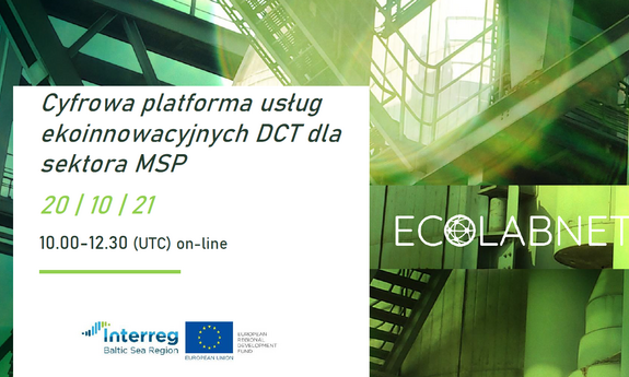 Warsztaty "Cyfrowa platforma usług ekoinnowacyjnych DCT dla sektora MŚP"